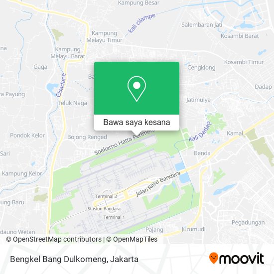 Peta Bengkel Bang Dulkomeng