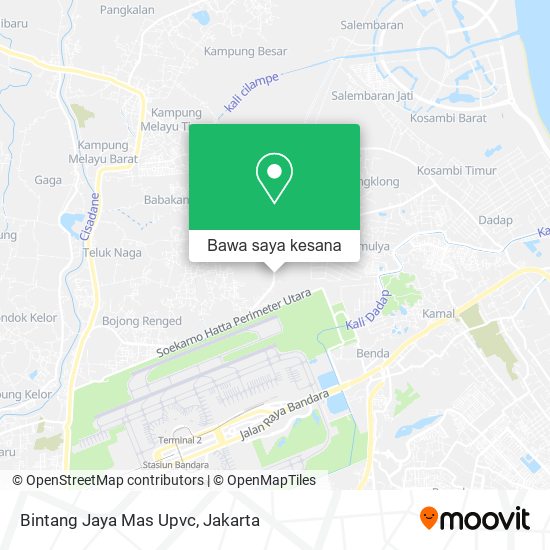 Peta Bintang Jaya Mas Upvc