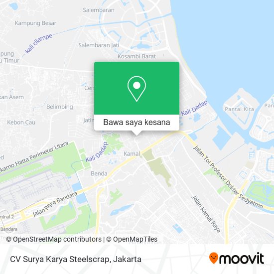 Peta CV Surya Karya Steelscrap
