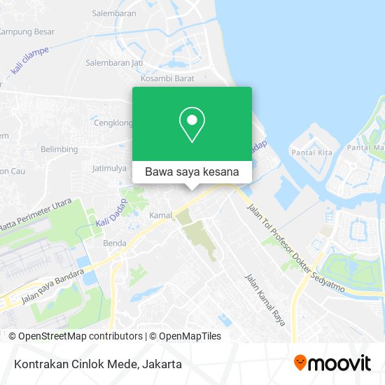 Peta Kontrakan Cinlok Mede