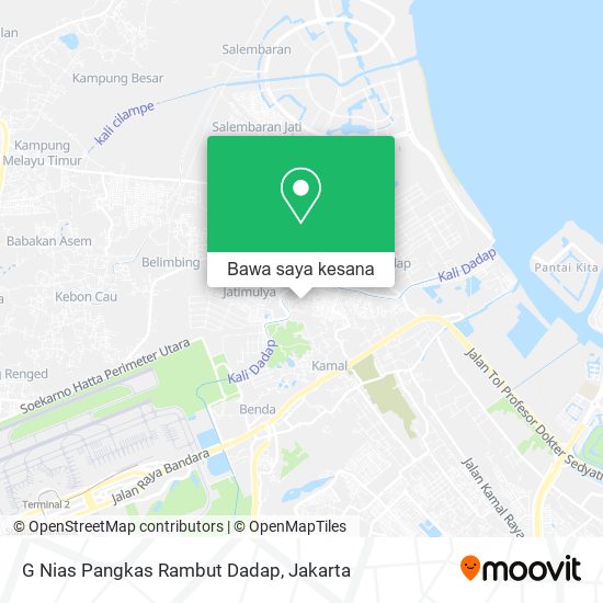 Peta G Nias Pangkas Rambut Dadap