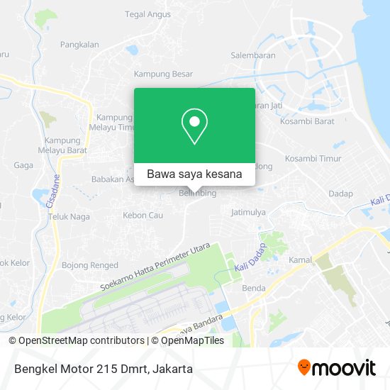 Peta Bengkel Motor 215 Dmrt