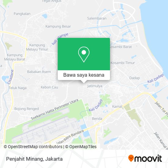 Peta Penjahit Minang