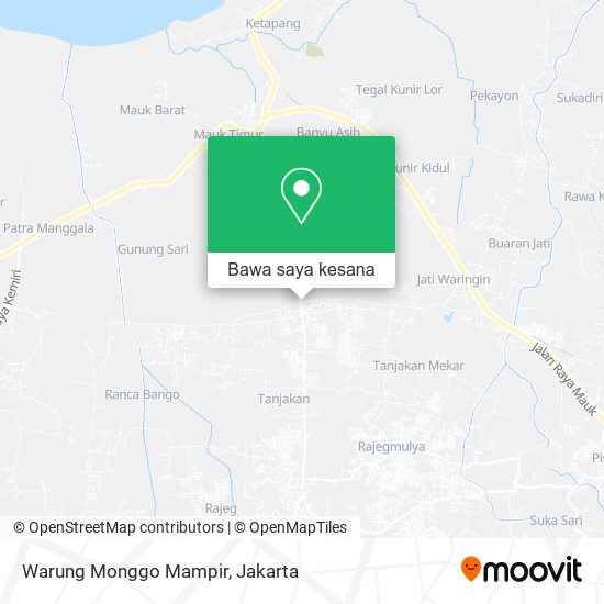 Peta Warung Monggo Mampir