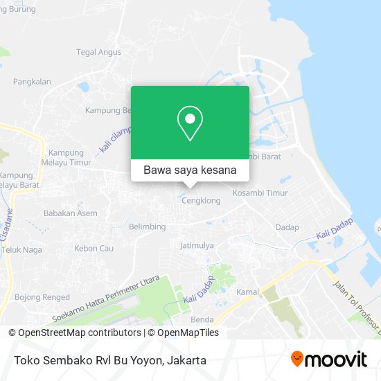 Peta Toko Sembako Rvl Bu Yoyon