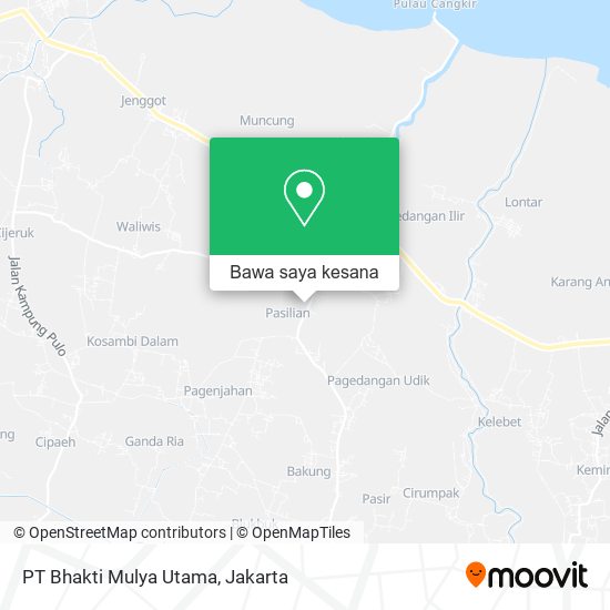 Peta PT Bhakti Mulya Utama