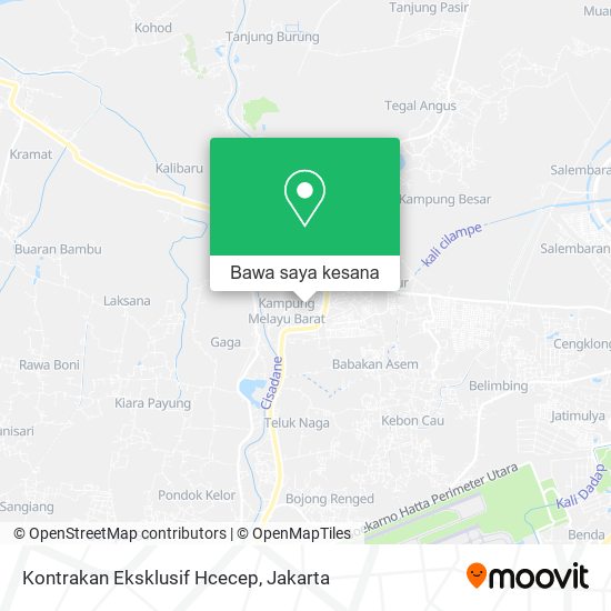 Peta Kontrakan Eksklusif Hcecep