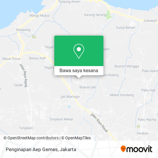 Peta Penginapan Aep Gemes