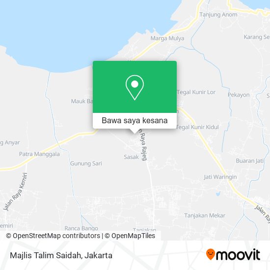 Peta Majlis Talim Saidah