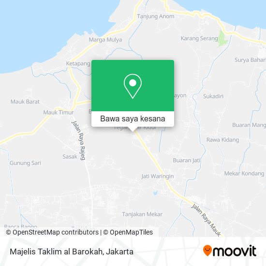 Peta Majelis Taklim al Barokah