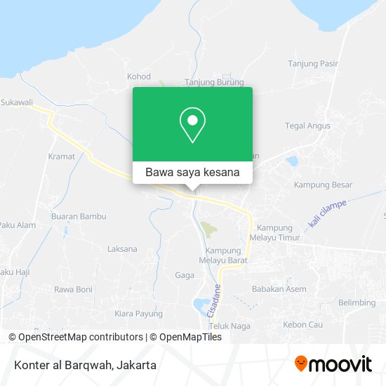 Peta Konter al Barqwah