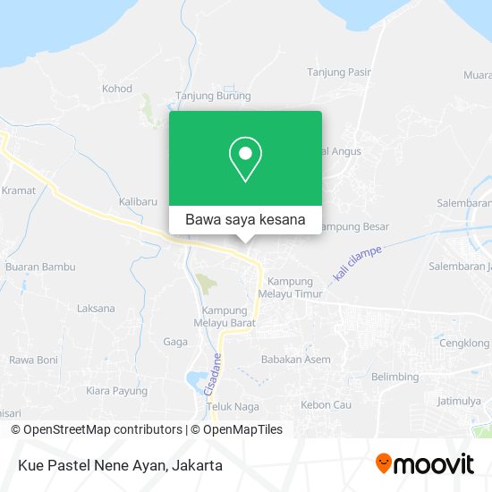 Peta Kue Pastel Nene Ayan