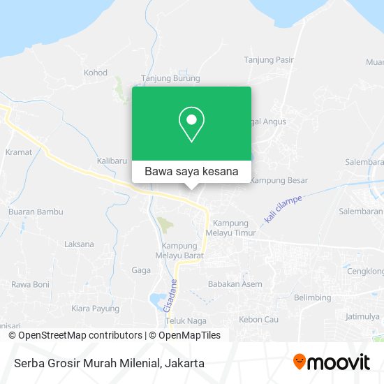 Peta Serba Grosir Murah Milenial