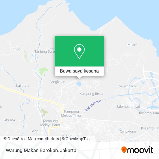 Peta Warung Makan Barokan