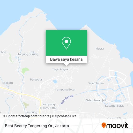 Peta Best Beauty Tangerang Ori