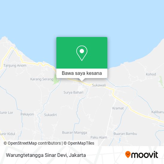 Peta Warungtetangga Sinar Devi