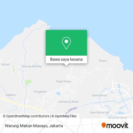 Peta Warung Makan Masayu