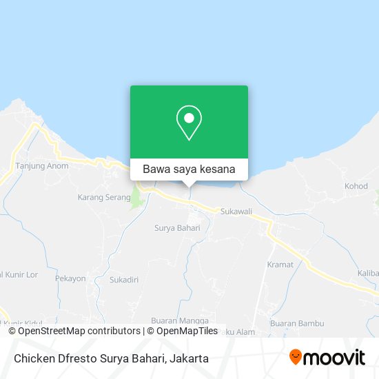 Peta Chicken Dfresto Surya Bahari