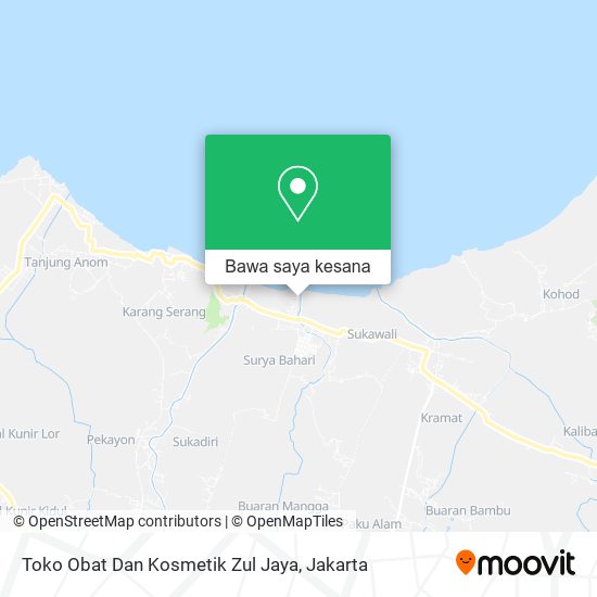 Peta Toko Obat Dan Kosmetik Zul Jaya