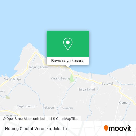 Peta Hotang Ciputat Veronika