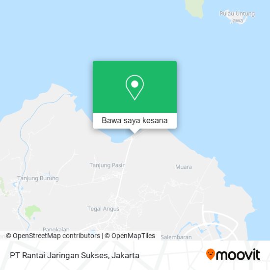 Peta PT Rantai Jaringan Sukses