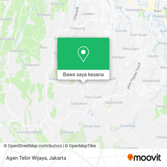 Peta Agen Telor Wijaya