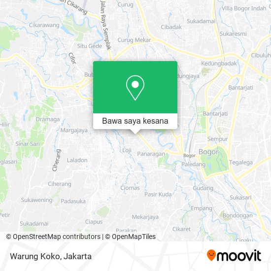 Peta Warung Koko