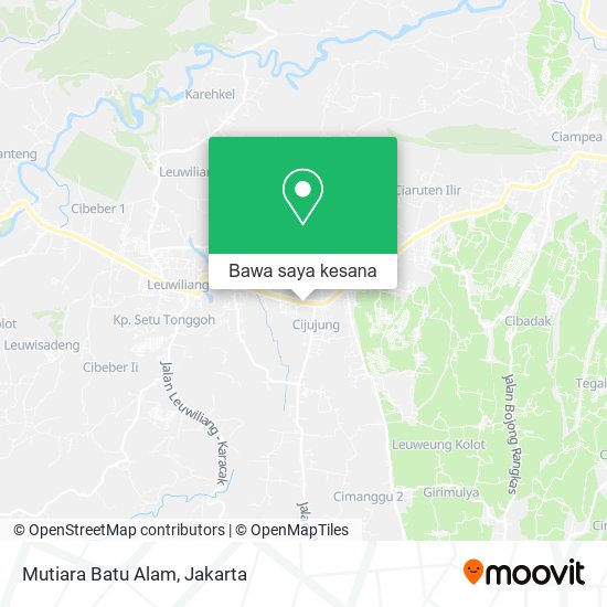 Peta Mutiara Batu Alam