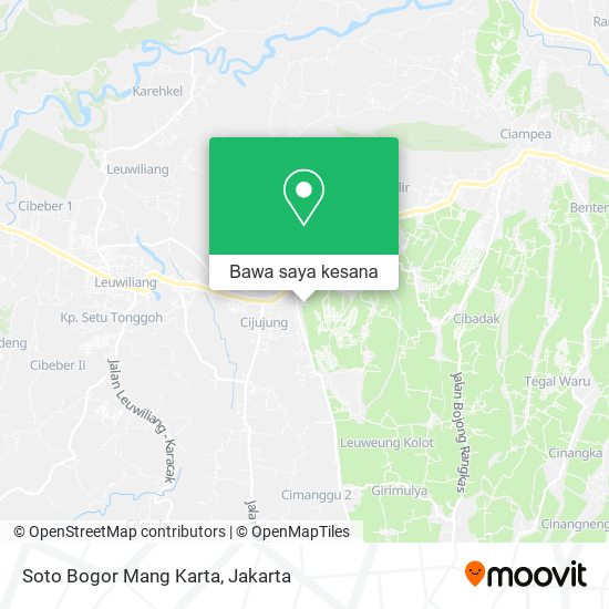 Peta Soto Bogor Mang Karta