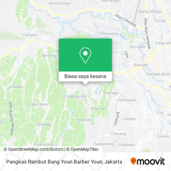 Peta Pangkas Rambut Bang Youn Barber Youn