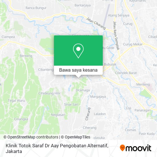 Peta Klinik Totok Saraf Dr Aay Pengobatan Alternatif
