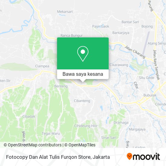 Peta Fotocopy Dan Alat Tulis Furqon Store