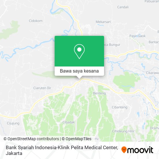 Peta Bank Syariah Indonesia-Klinik Pelita Medical Center