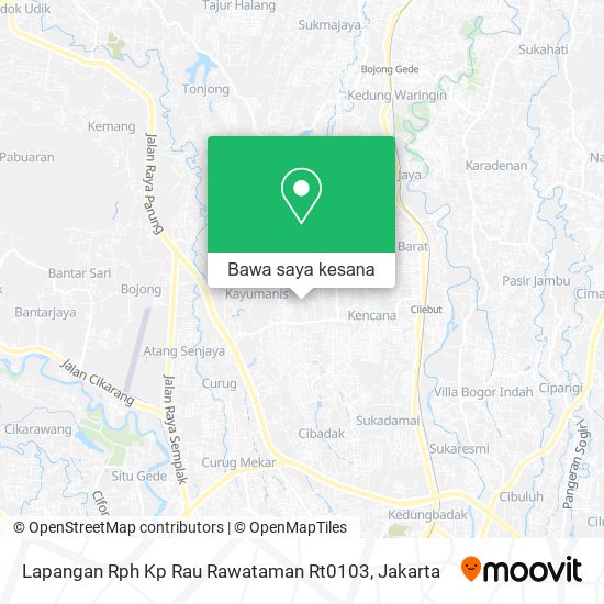 Peta Lapangan Rph Kp Rau Rawataman Rt0103