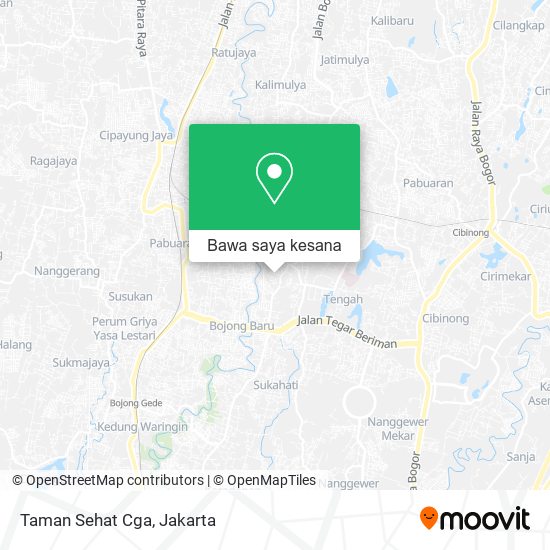 Peta Taman Sehat Cga