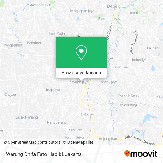 Peta Warung Dhifa Fato Habibi