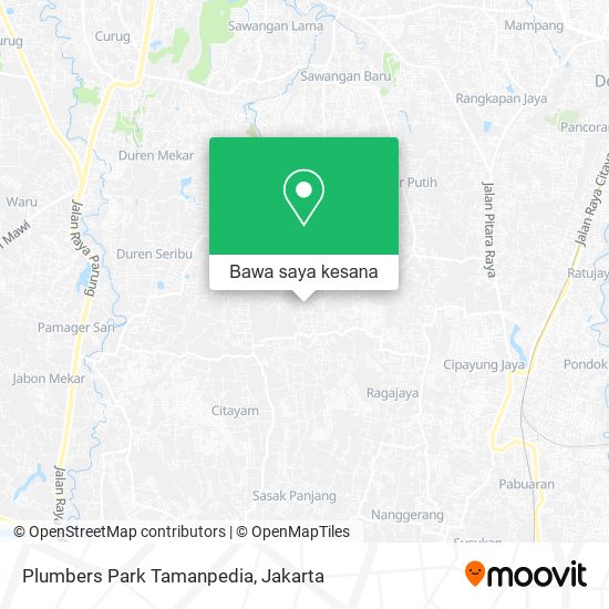 Peta Plumbers Park Tamanpedia