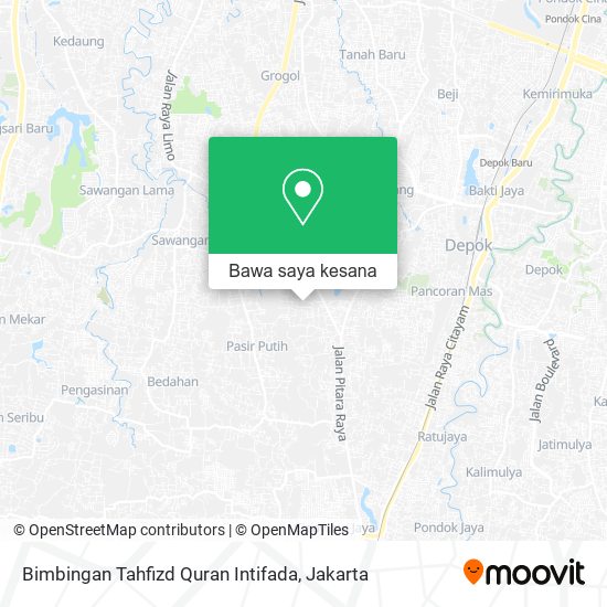 Peta Bimbingan Tahfizd Quran Intifada