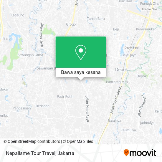 Peta Nepalisme Tour Travel