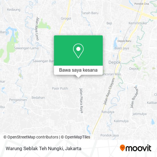 Peta Warung Seblak Teh Nungki