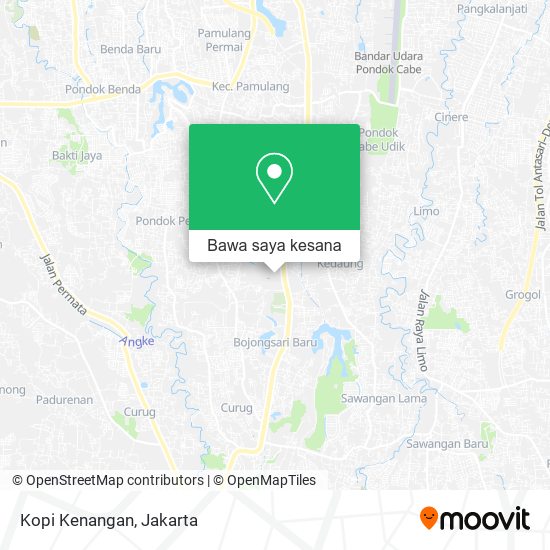 Peta Kopi Kenangan