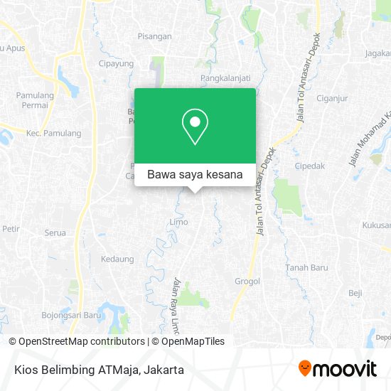 Peta Kios Belimbing ATMaja