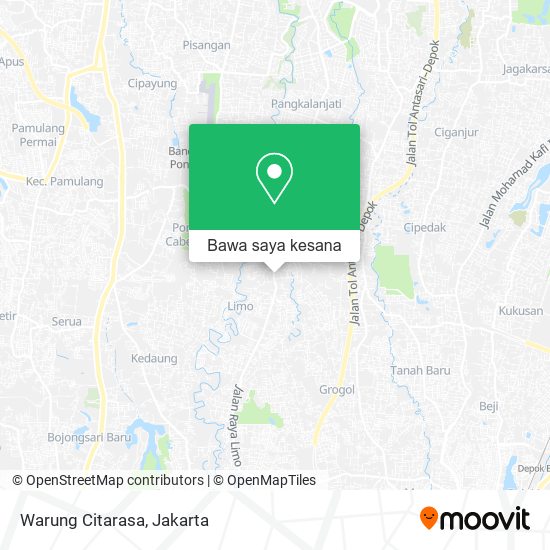 Peta Warung Citarasa