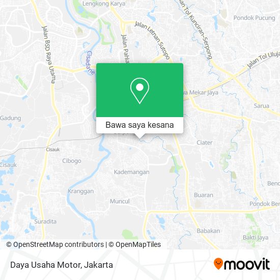 Peta Daya Usaha Motor