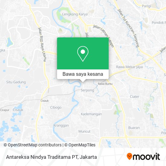 Peta Antareksa Nindya Traditama PT