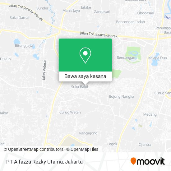 Peta PT Alfazza Rezky Utama
