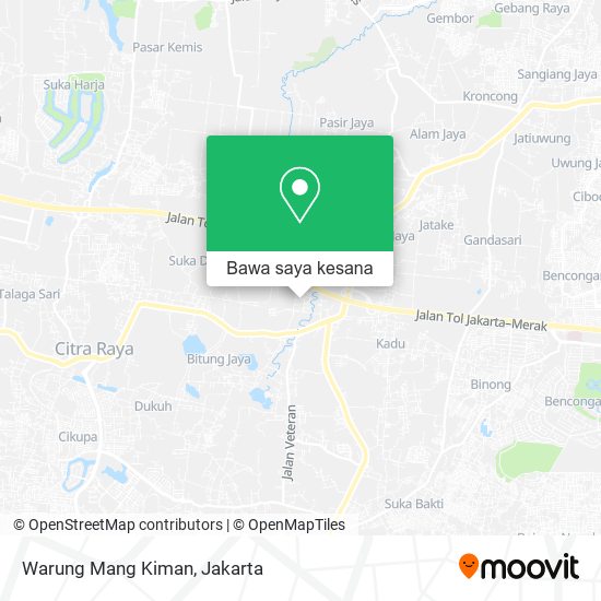 Peta Warung Mang Kiman