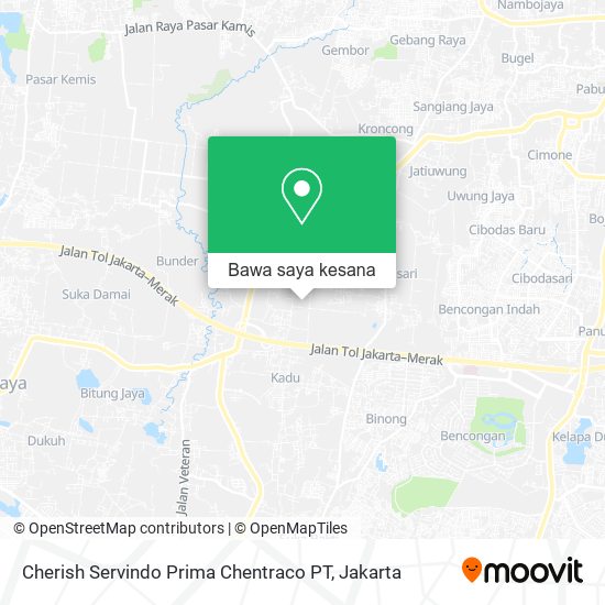 Peta Cherish Servindo Prima Chentraco PT