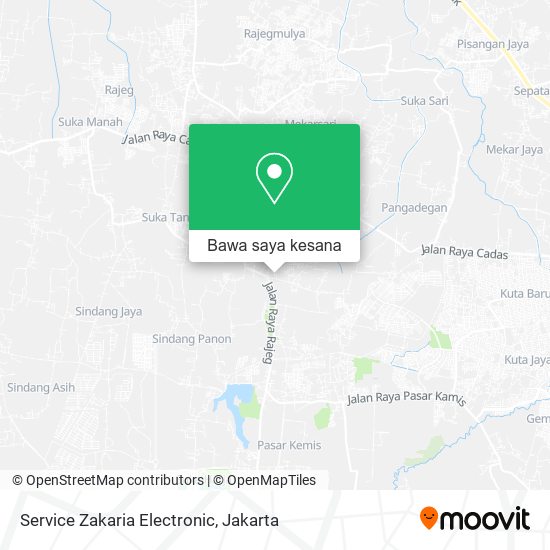 Peta Service Zakaria Electronic
