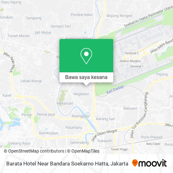 Peta Barata Hotel Near Bandara Soekarno Hatta